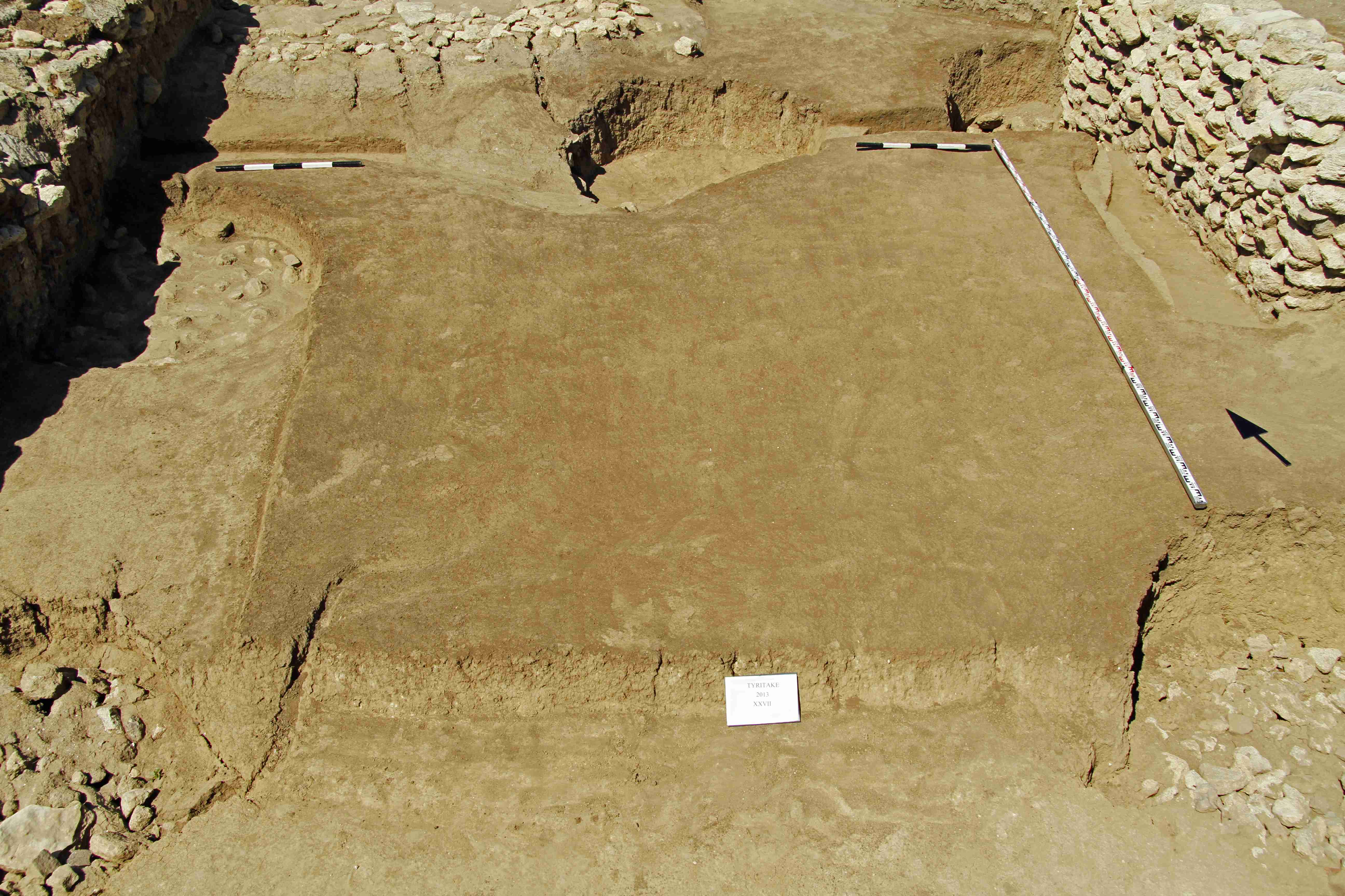Kompleks budowlany, najprawdopodobniej temenos, z przełomu VI/V w. przed Chr. 