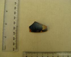 Fragment naczynia czarnofigurowego / fragment of a black-figured vessel